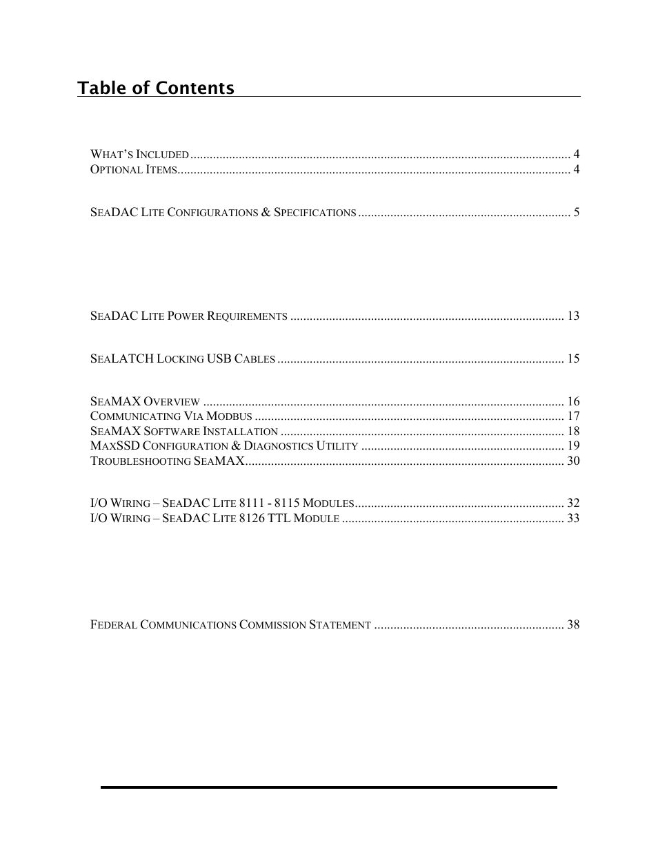 Impulse 8112 User Manual | Page 2 / 41