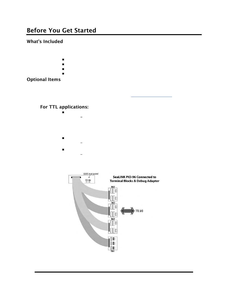 Before you get started | Impulse 8205 User Manual User Manual | Page 4 / 16