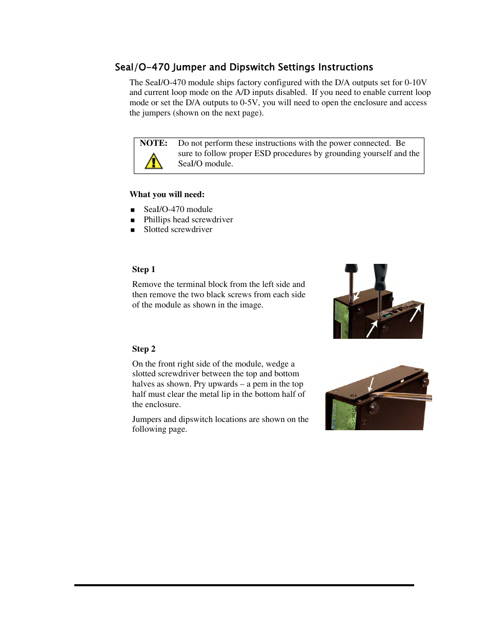 Impulse 463E User Manual | Page 24 / 109