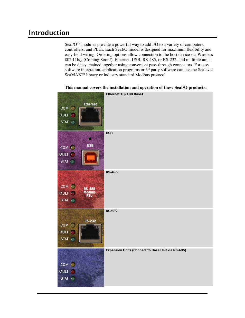 Introduction | Impulse 463E User Manual | Page 4 / 109