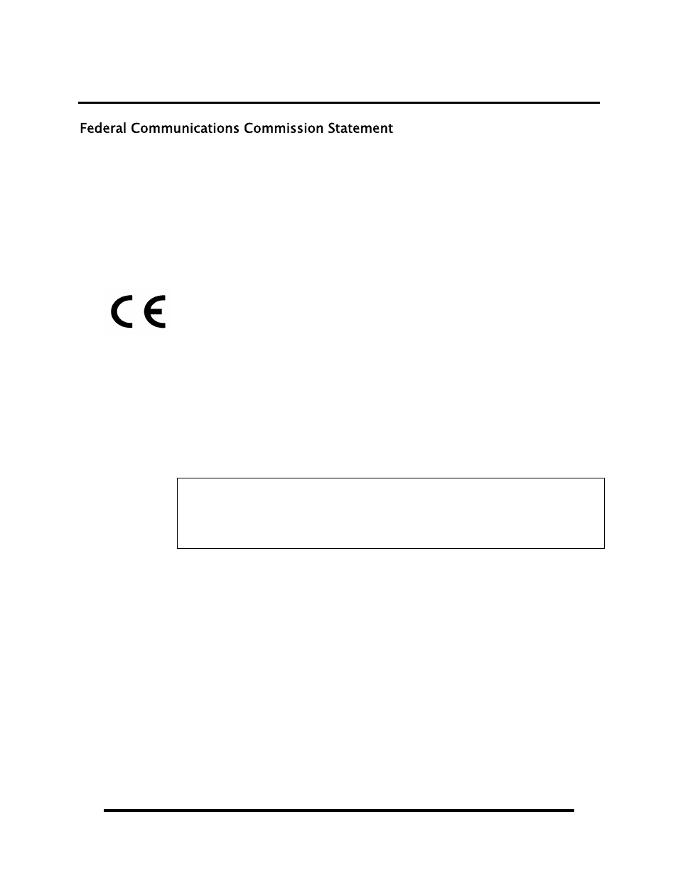 Appendix f - compliance notices, Ederal, Ommunications | Ommission, Tatement | Impulse 2113 User Manual | Page 24 / 25