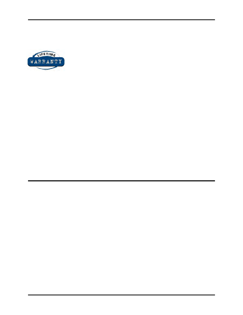 Warranty | Impulse 5103 User Manual | Page 12 / 12