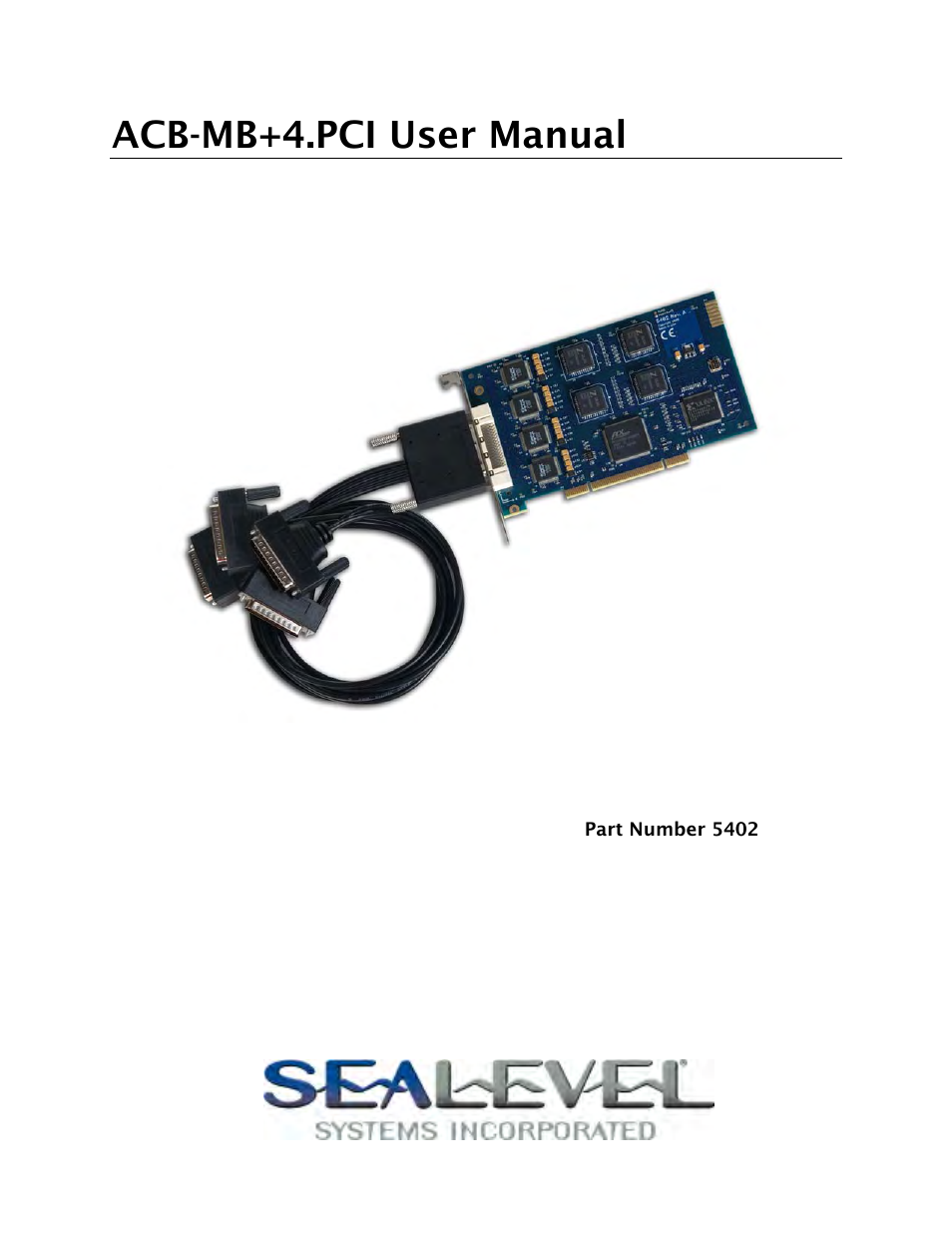 Impulse 5402 User Manual | 19 pages