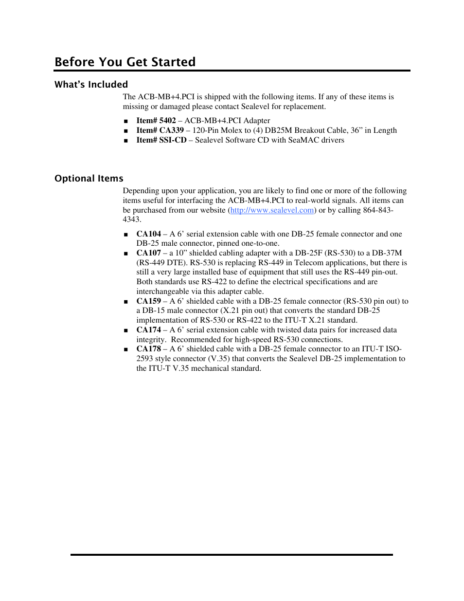 Software installation, Before you get started | Impulse 5402 User Manual | Page 4 / 19