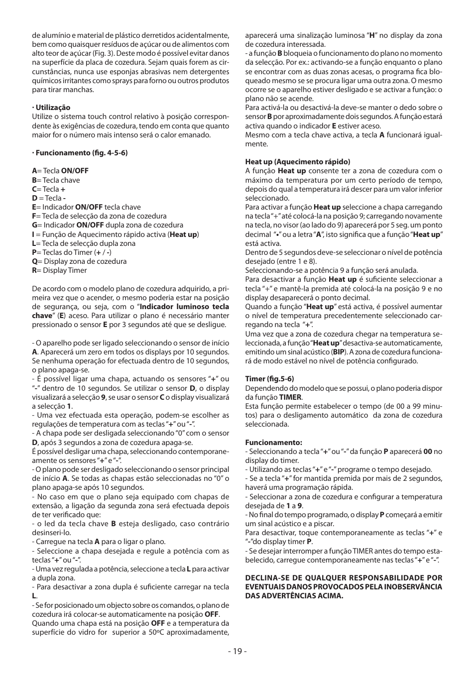 KORTING HK4103B User Manual | Page 19 / 44