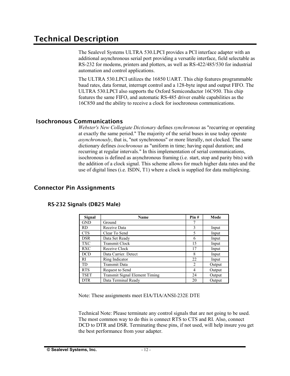 Technical description | Impulse 7106 User Manual | Page 14 / 23