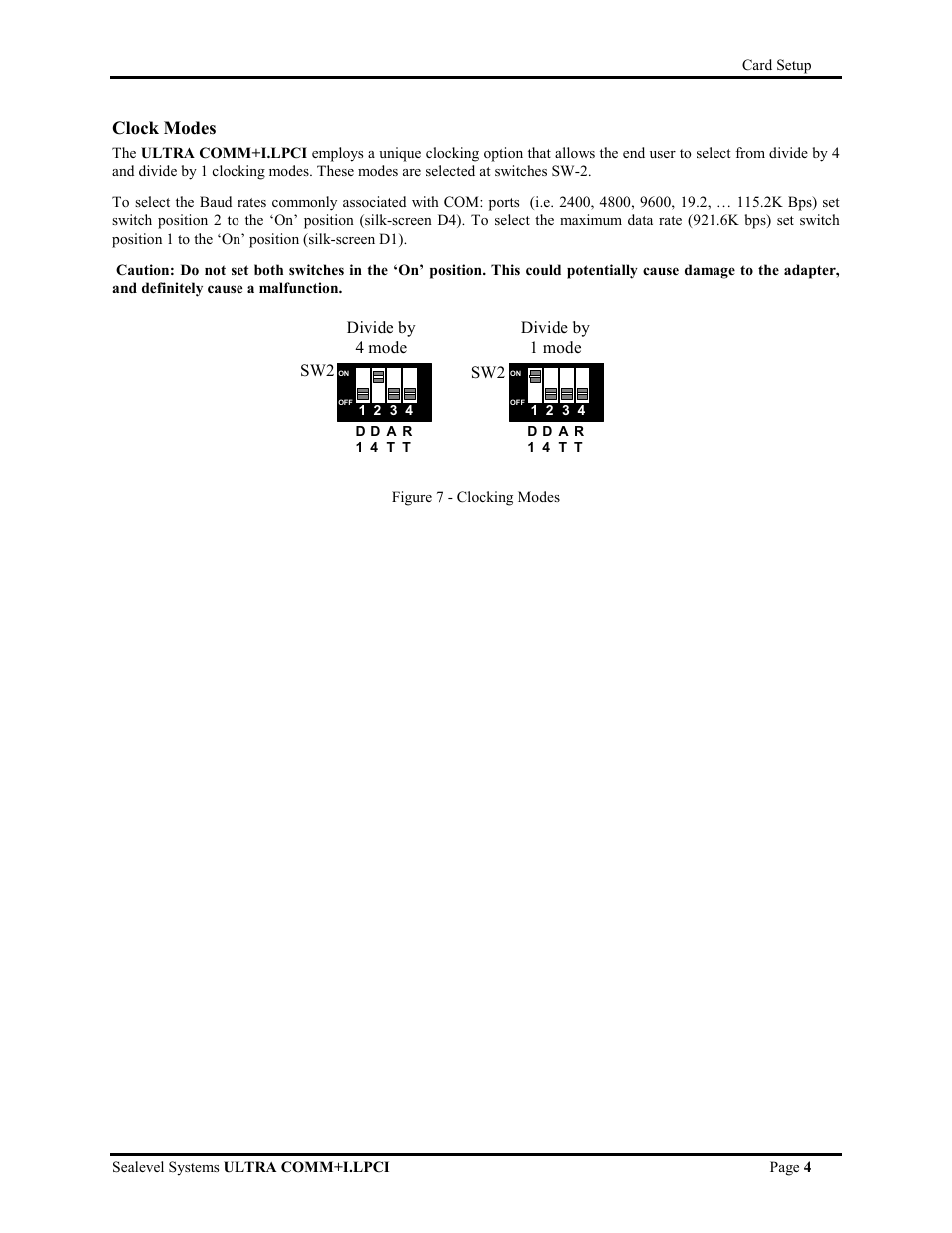 Clock modes | Impulse 7108 User Manual | Page 6 / 19