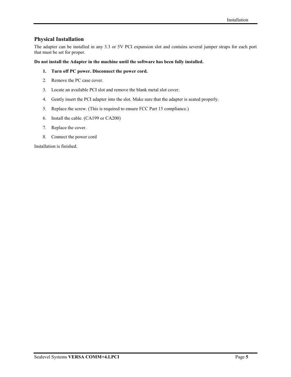 Technical description | Impulse 7406 User Manual | Page 7 / 16