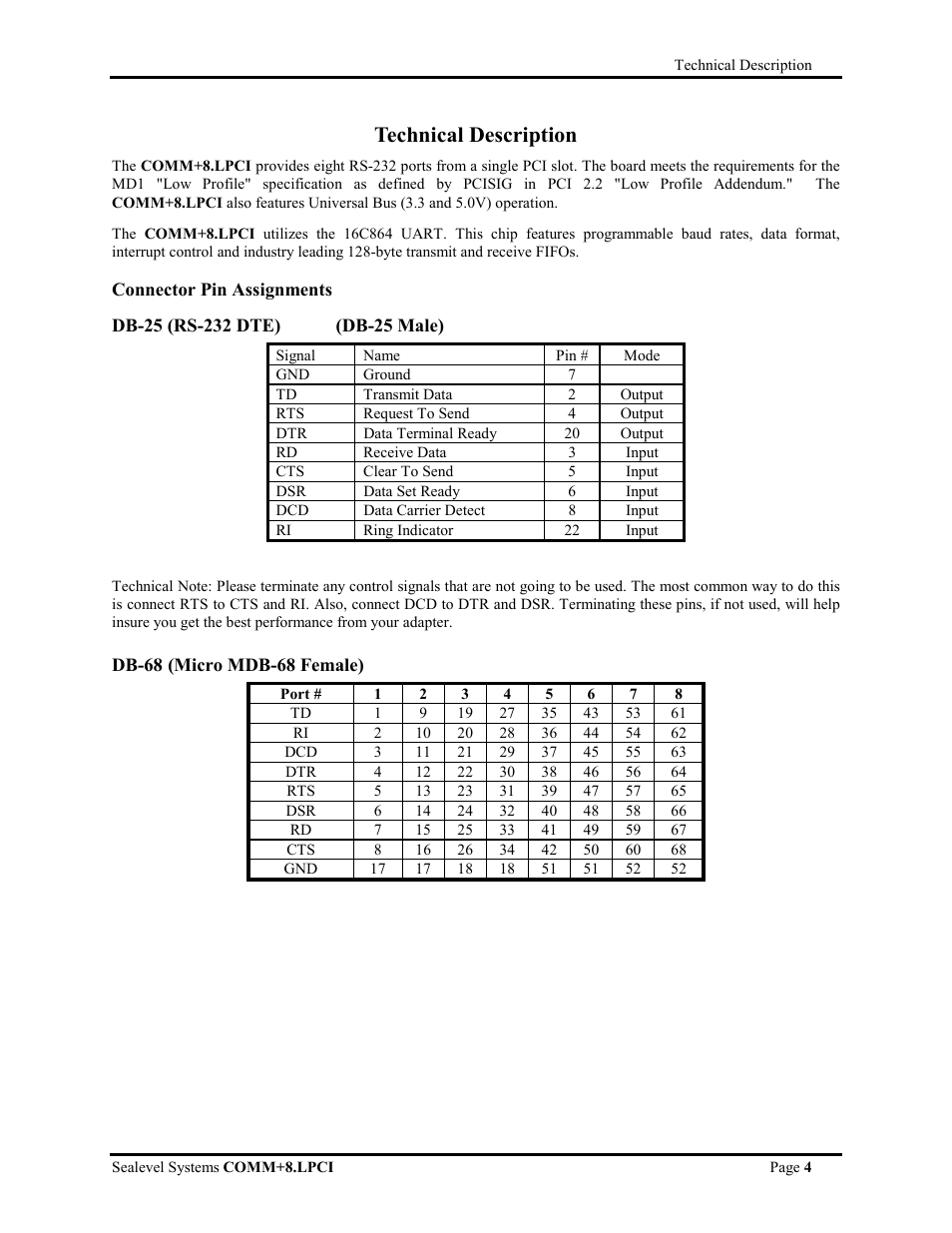 Technical description | Impulse 7803 User Manual | Page 6 / 14