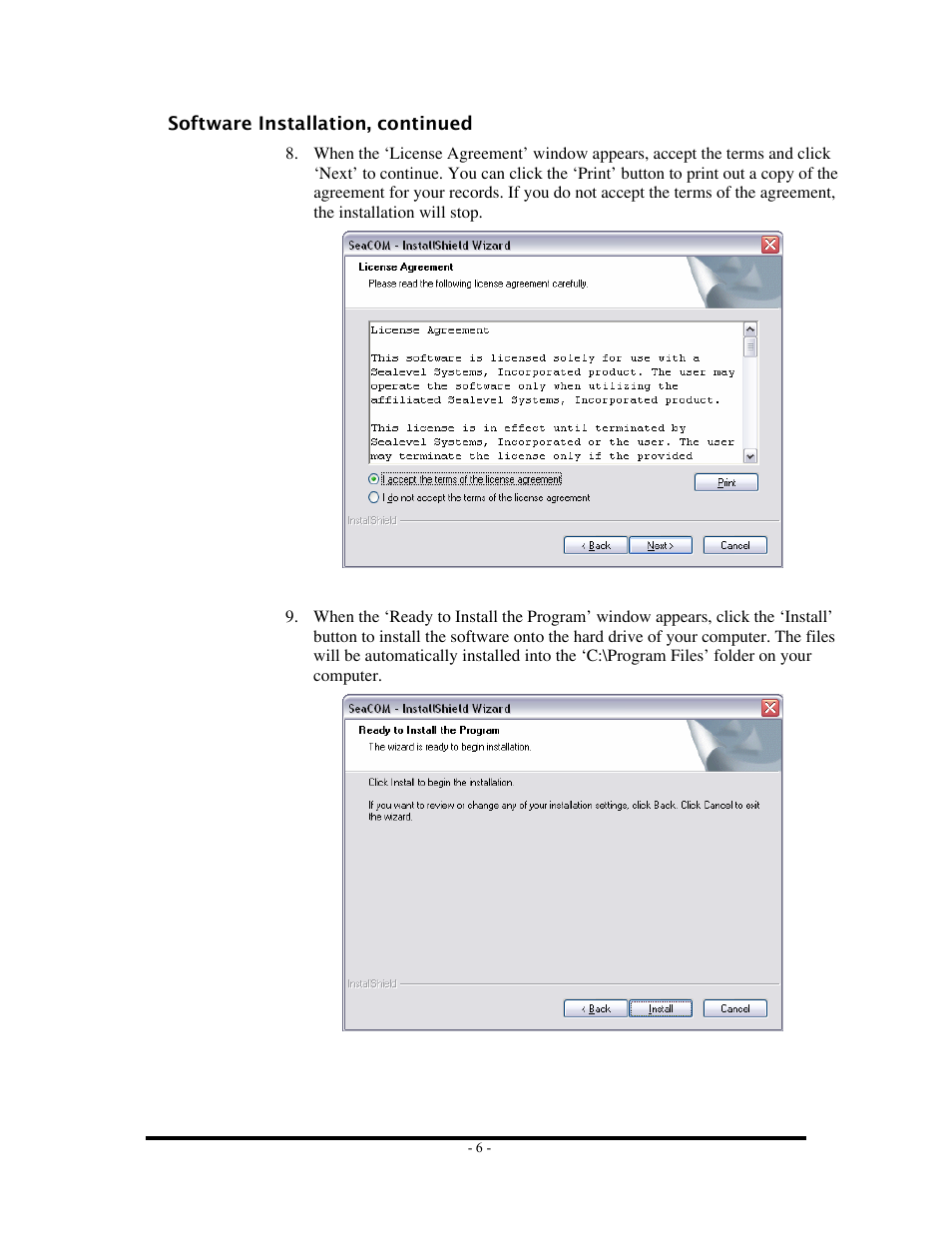 Impulse 7205e User Manual | Page 8 / 33