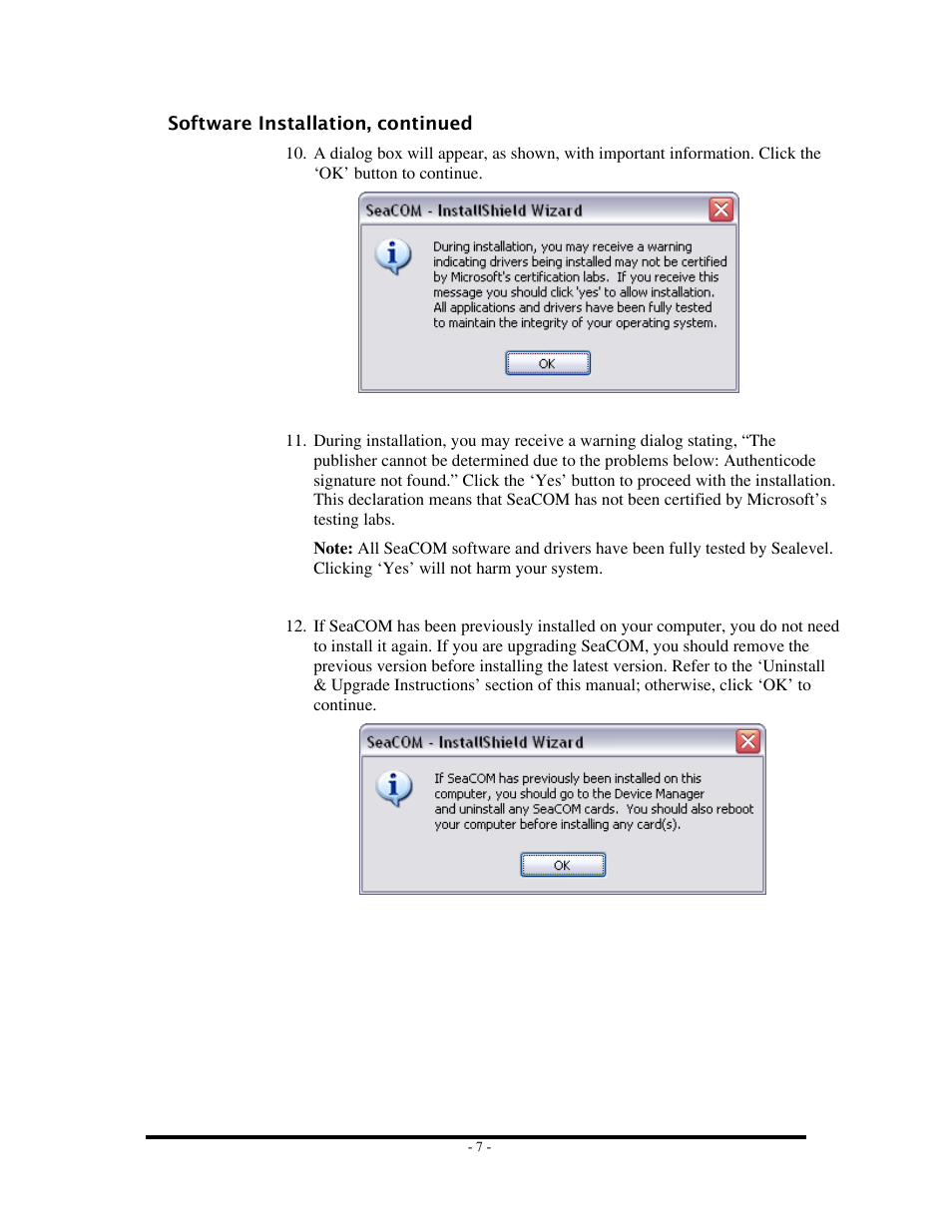 Impulse 7205e User Manual | Page 9 / 33