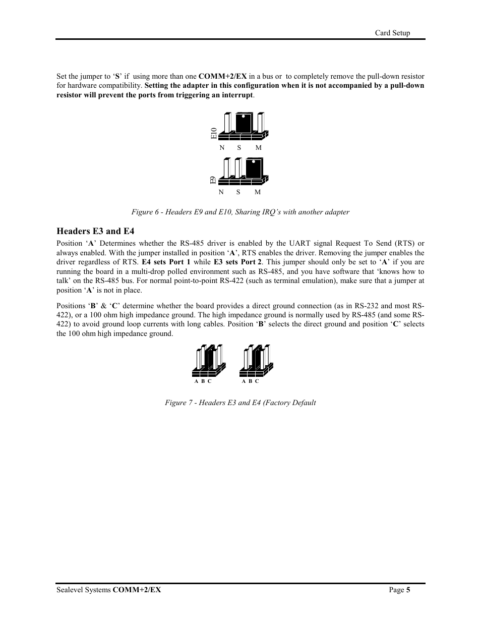 Installation, Headers e3 and e4 | Impulse 3087 User Manual | Page 8 / 19