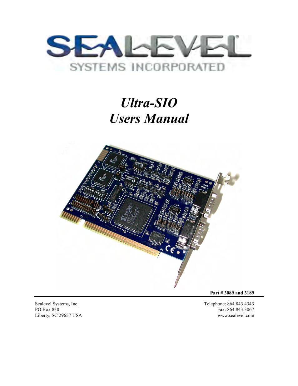 Impulse 3089 User Manual | 21 pages