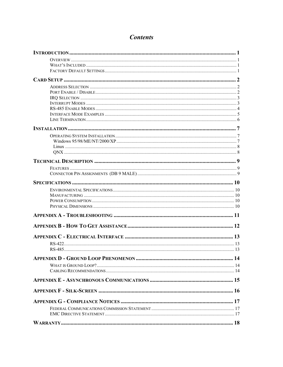 Impulse 3089 User Manual | Page 2 / 21