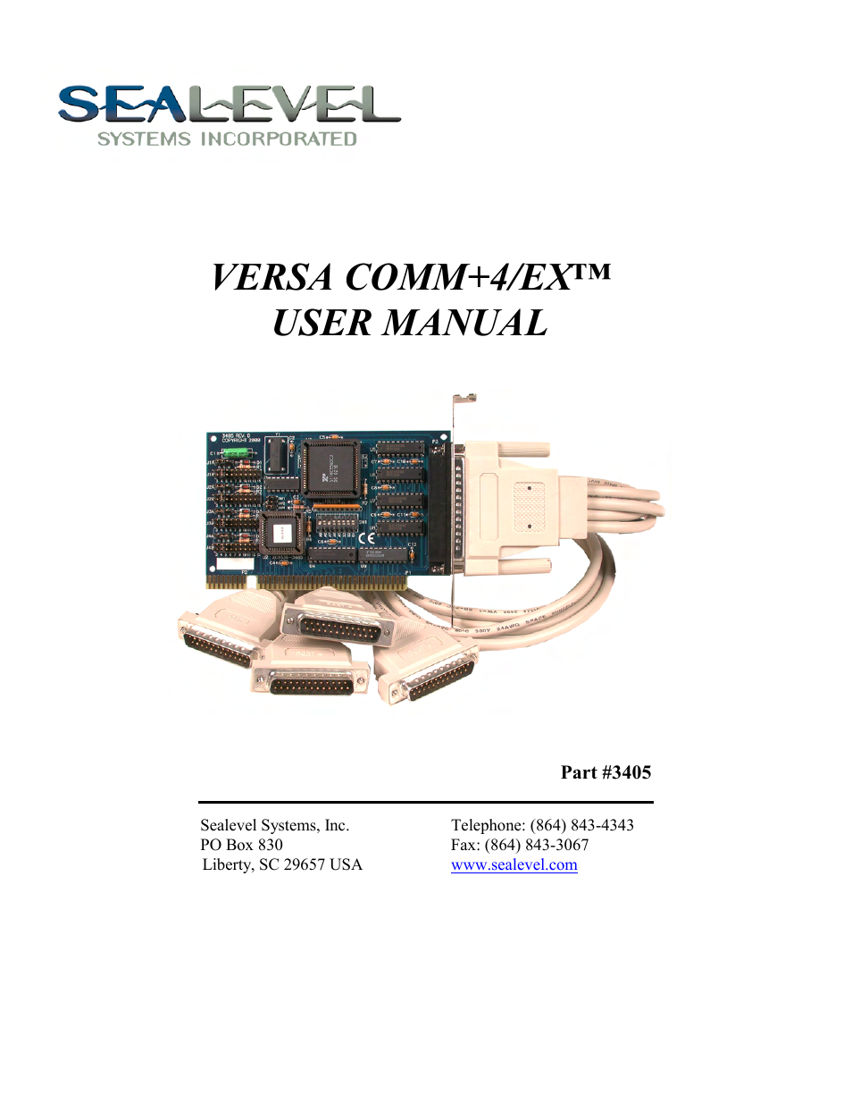 Impulse 3405 User Manual | 26 pages