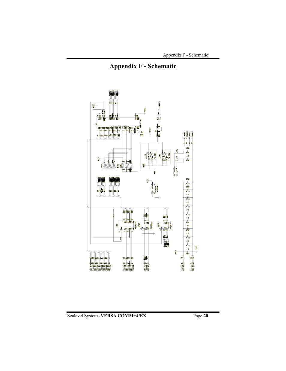 Appendix f - schematic | Impulse 3405 User Manual | Page 23 / 26