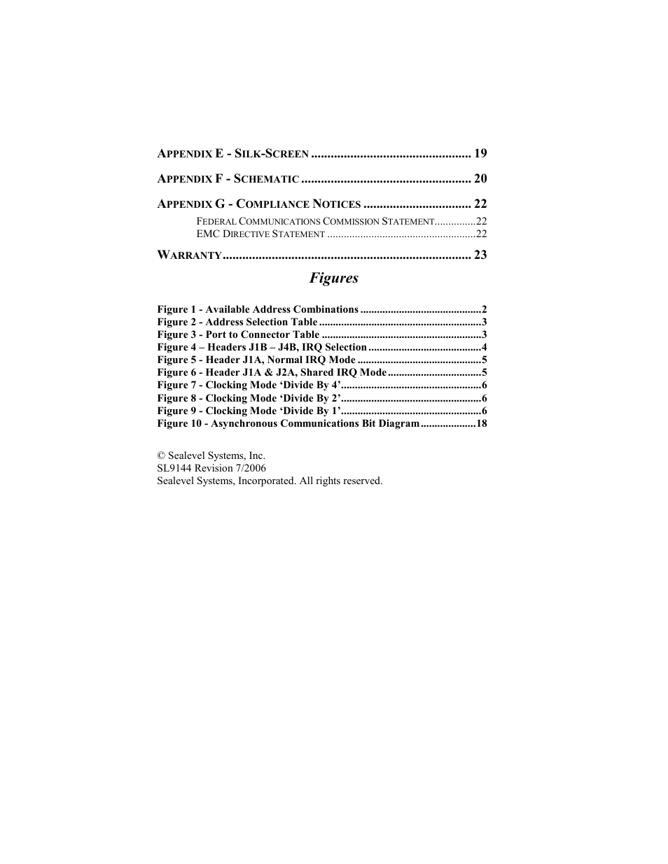 Figures | Impulse 3405 User Manual | Page 3 / 26