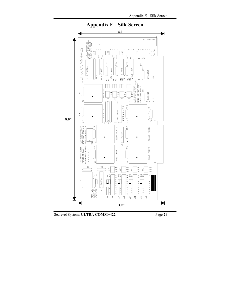 Appendix e - silk-screen | Impulse 3440 User Manual | Page 27 / 29
