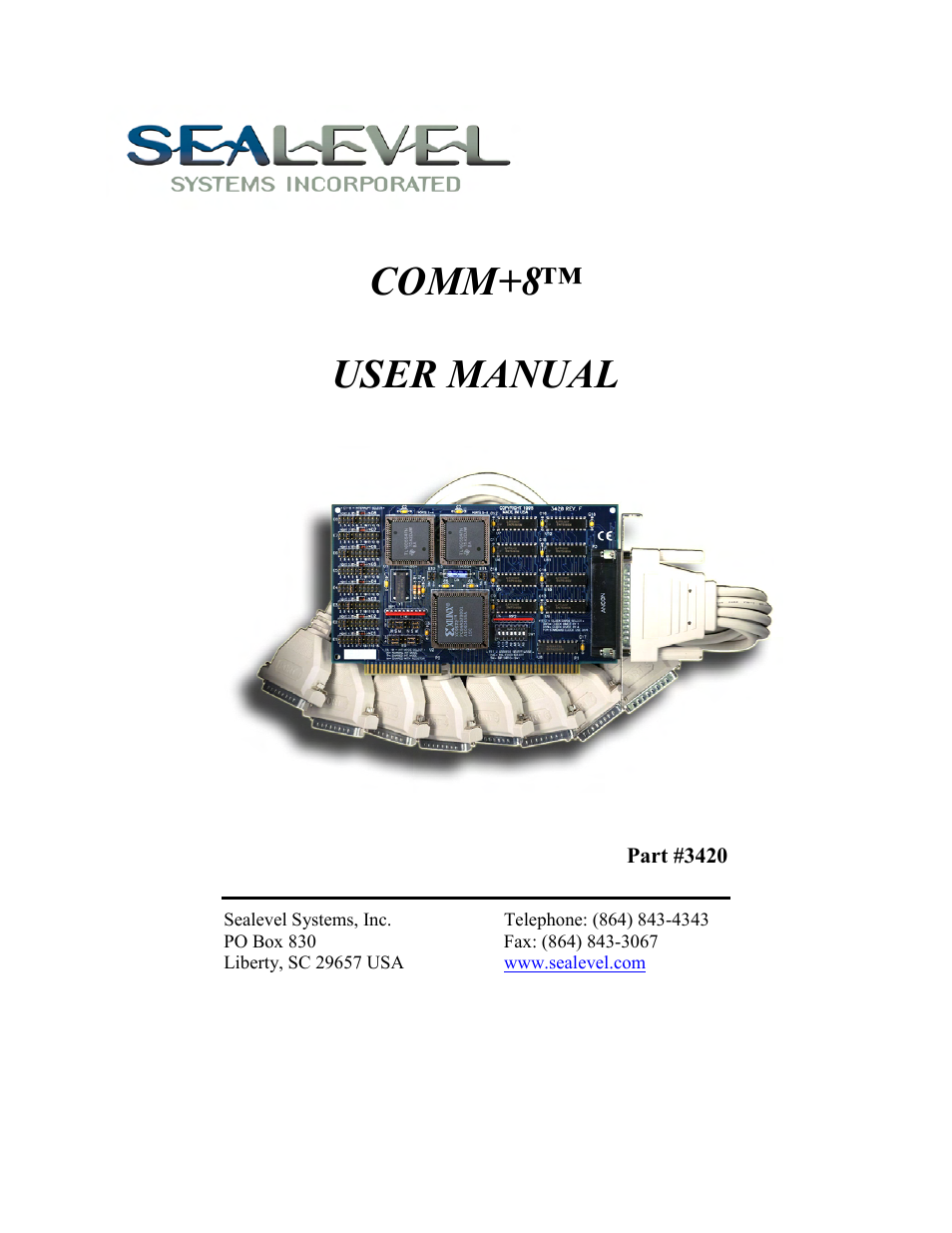 Impulse 3420 User Manual | 23 pages