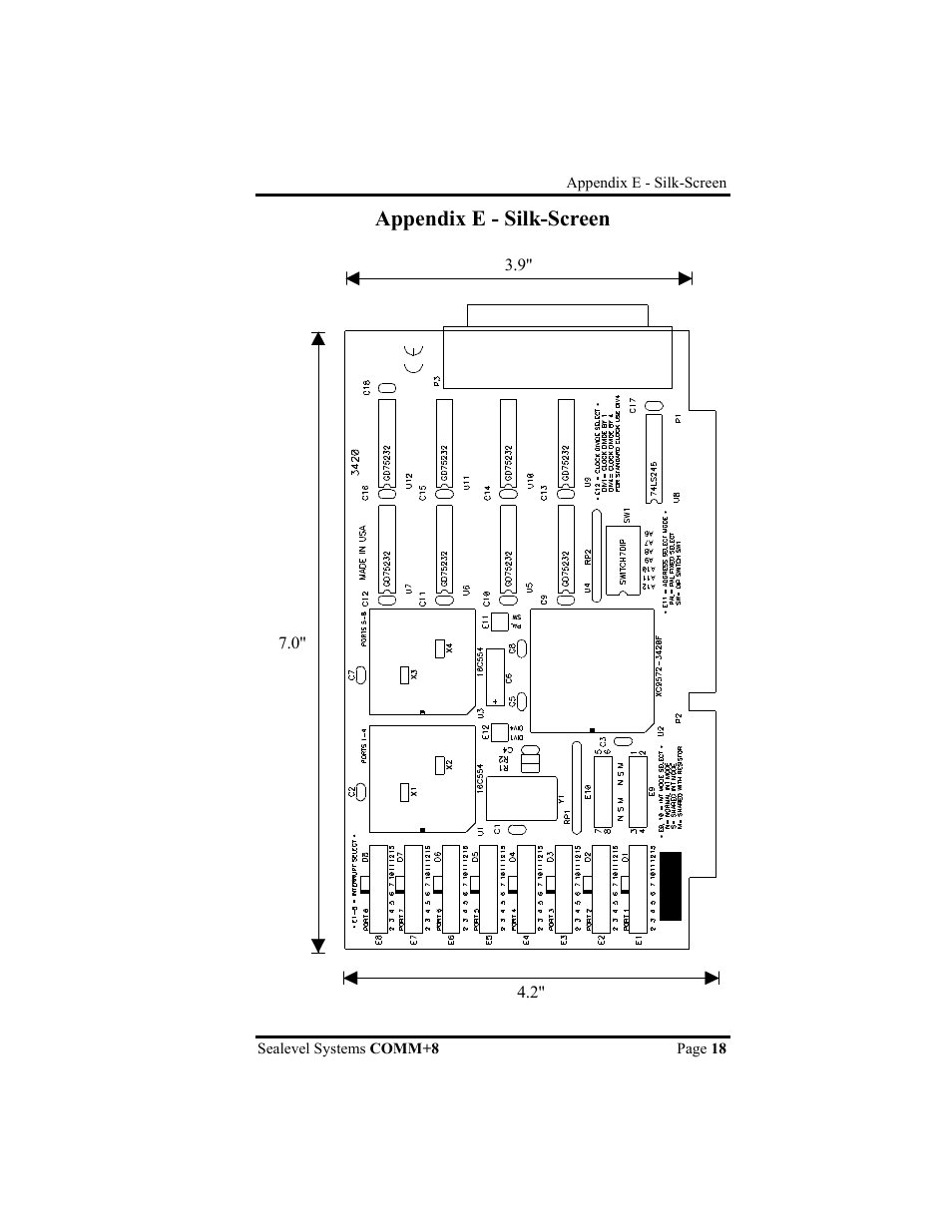 Appendix e - silk-screen | Impulse 3420 User Manual | Page 21 / 23