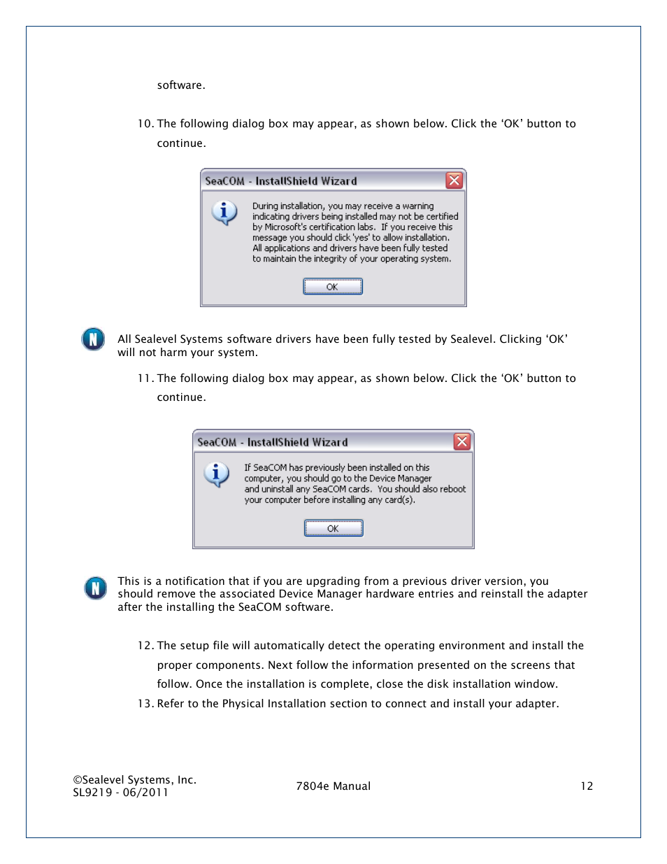 Impulse 7804e User Manual | Page 12 / 28