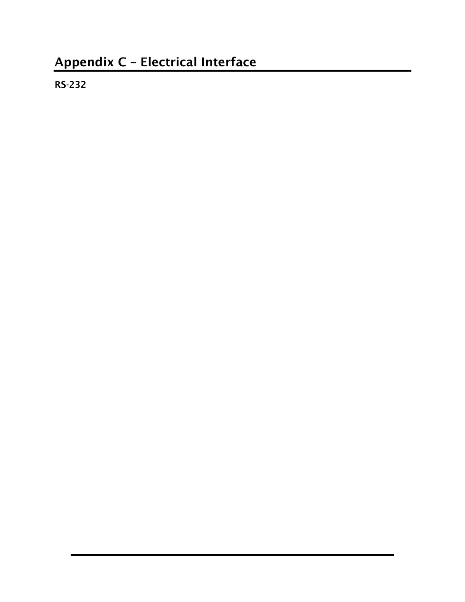 Appendix c – electrical interface | Impulse 3542 User Manual | Page 15 / 18