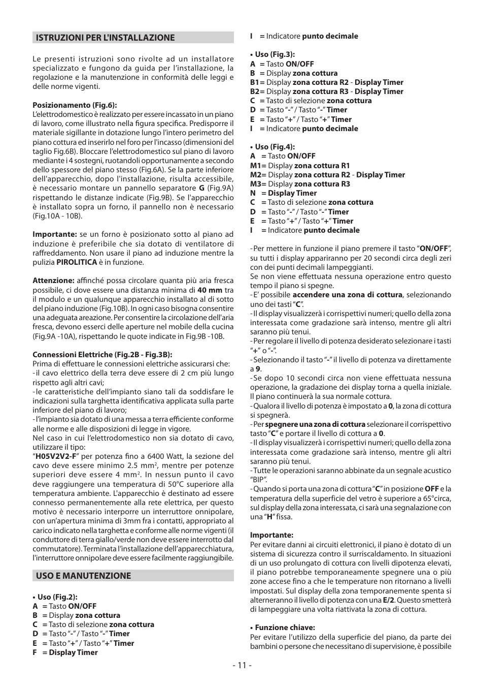 KORTING HI3200B User Manual | Page 11 / 72