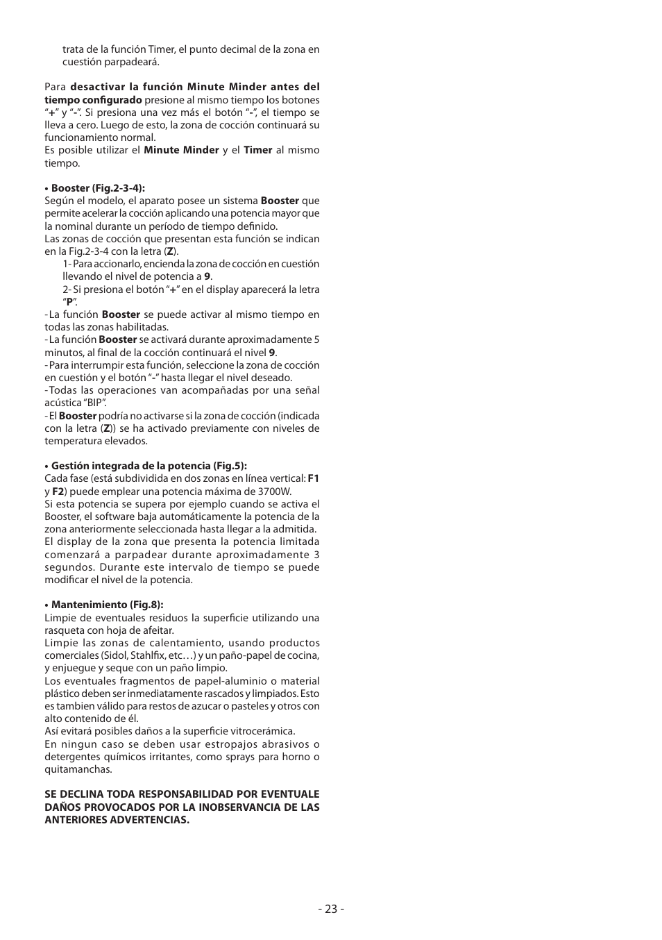 KORTING HI3200B User Manual | Page 23 / 72