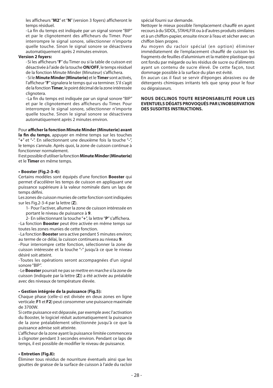 KORTING HI3200B User Manual | Page 28 / 72