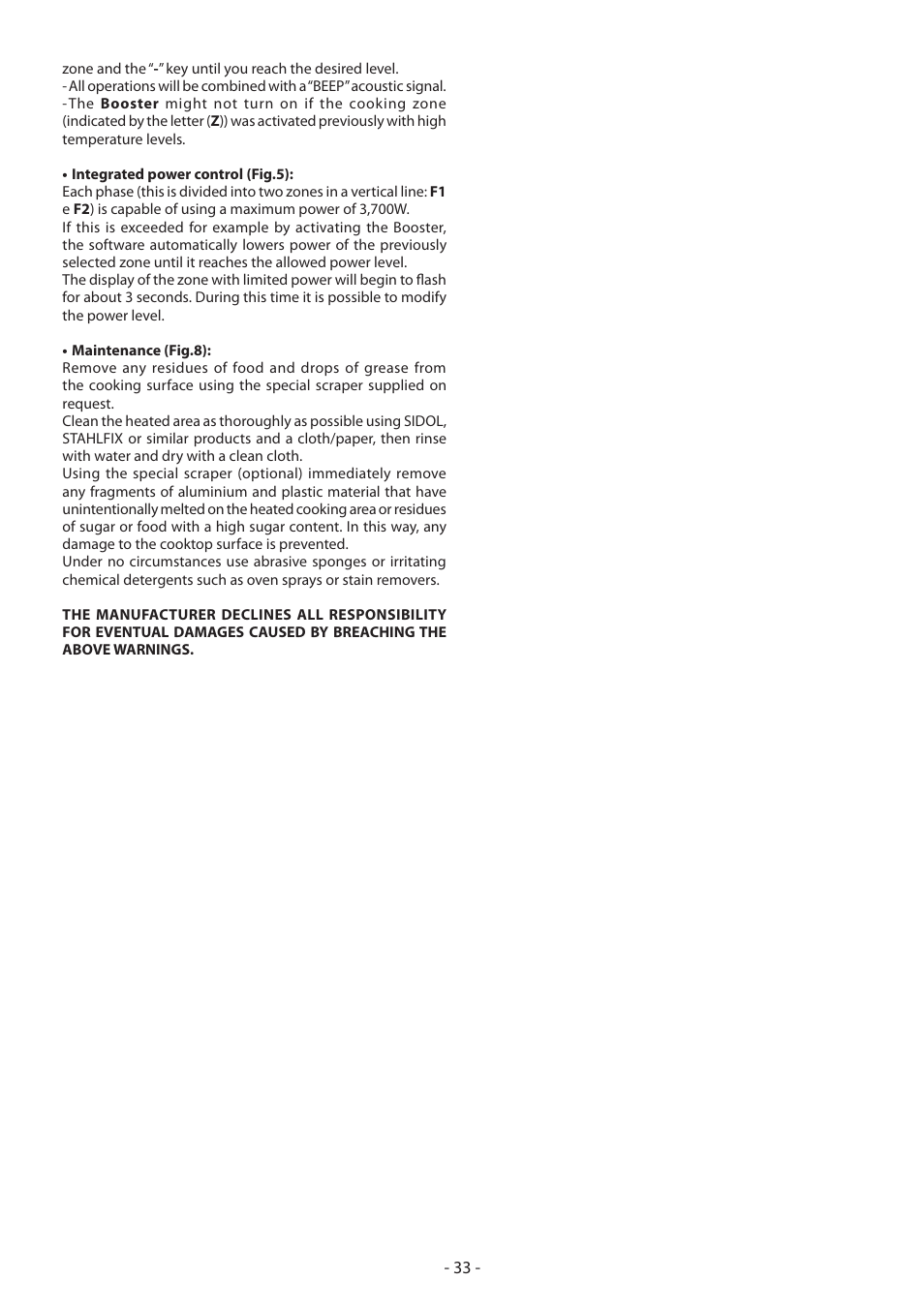 KORTING HI3200B User Manual | Page 33 / 72
