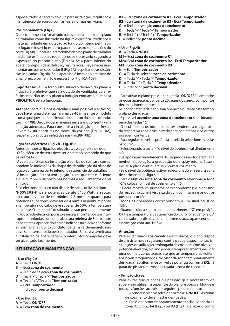 KORTING HI3200B User Manual | Page 41 / 72