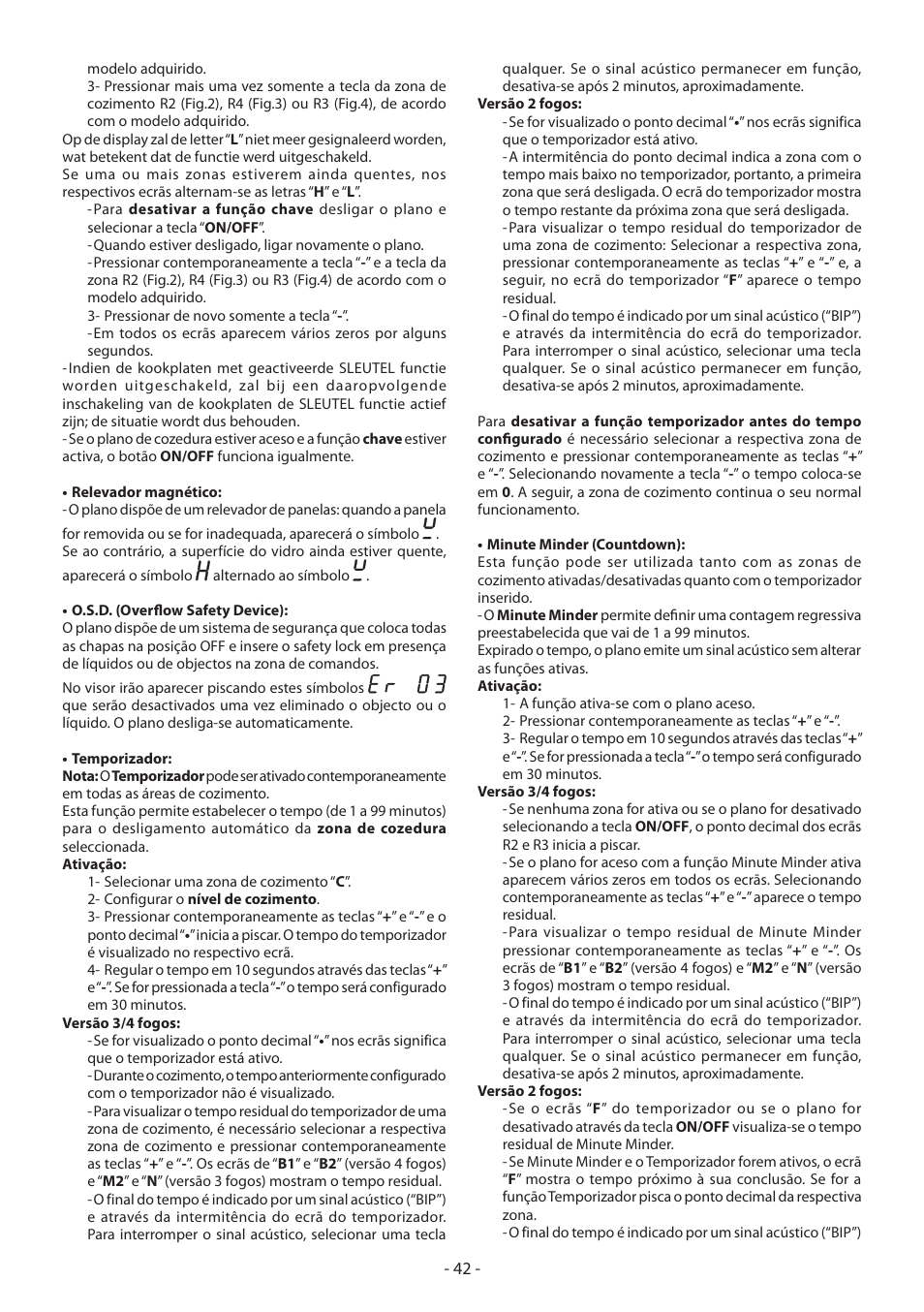 KORTING HI3200B User Manual | Page 42 / 72