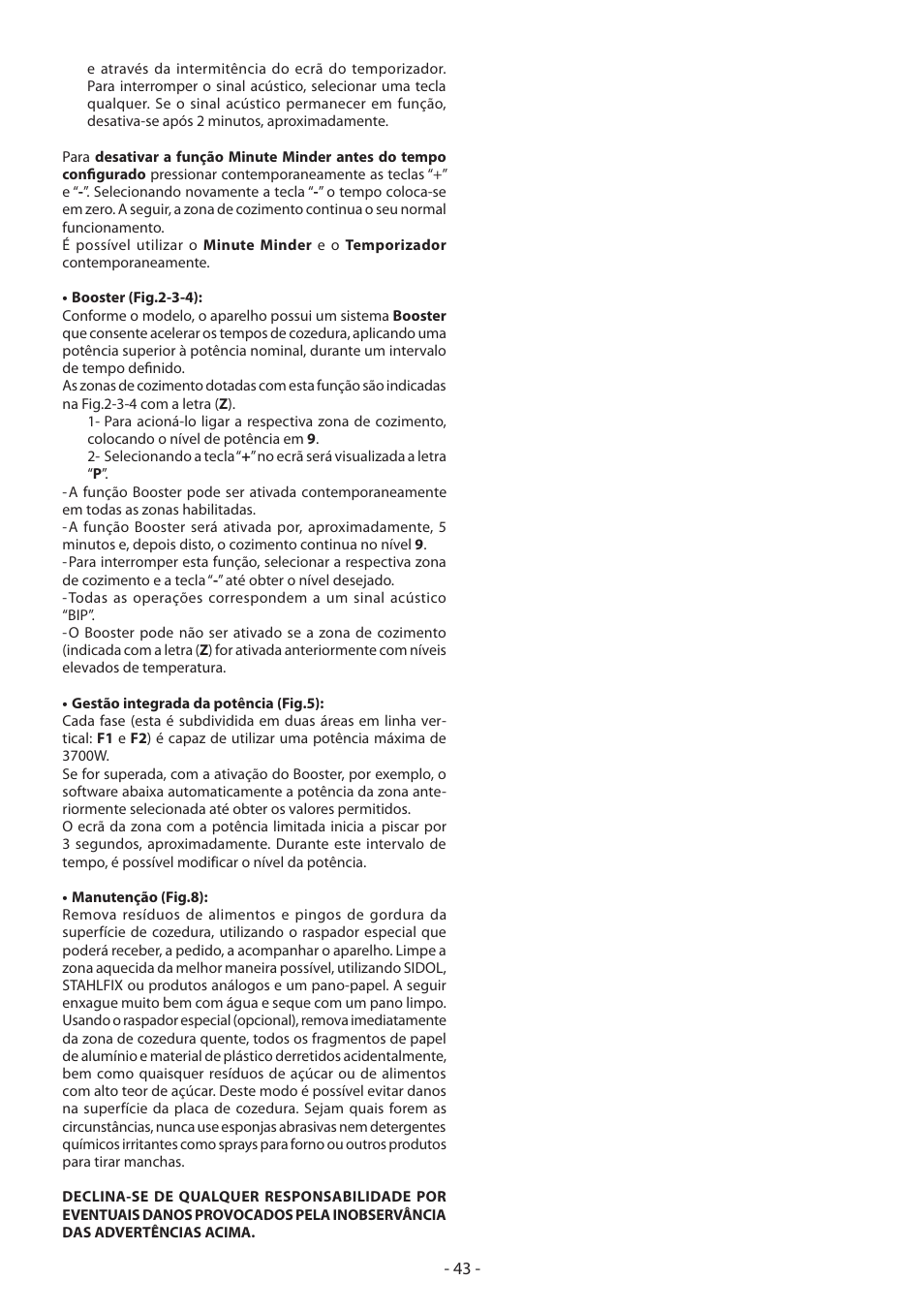 KORTING HI3200B User Manual | Page 43 / 72