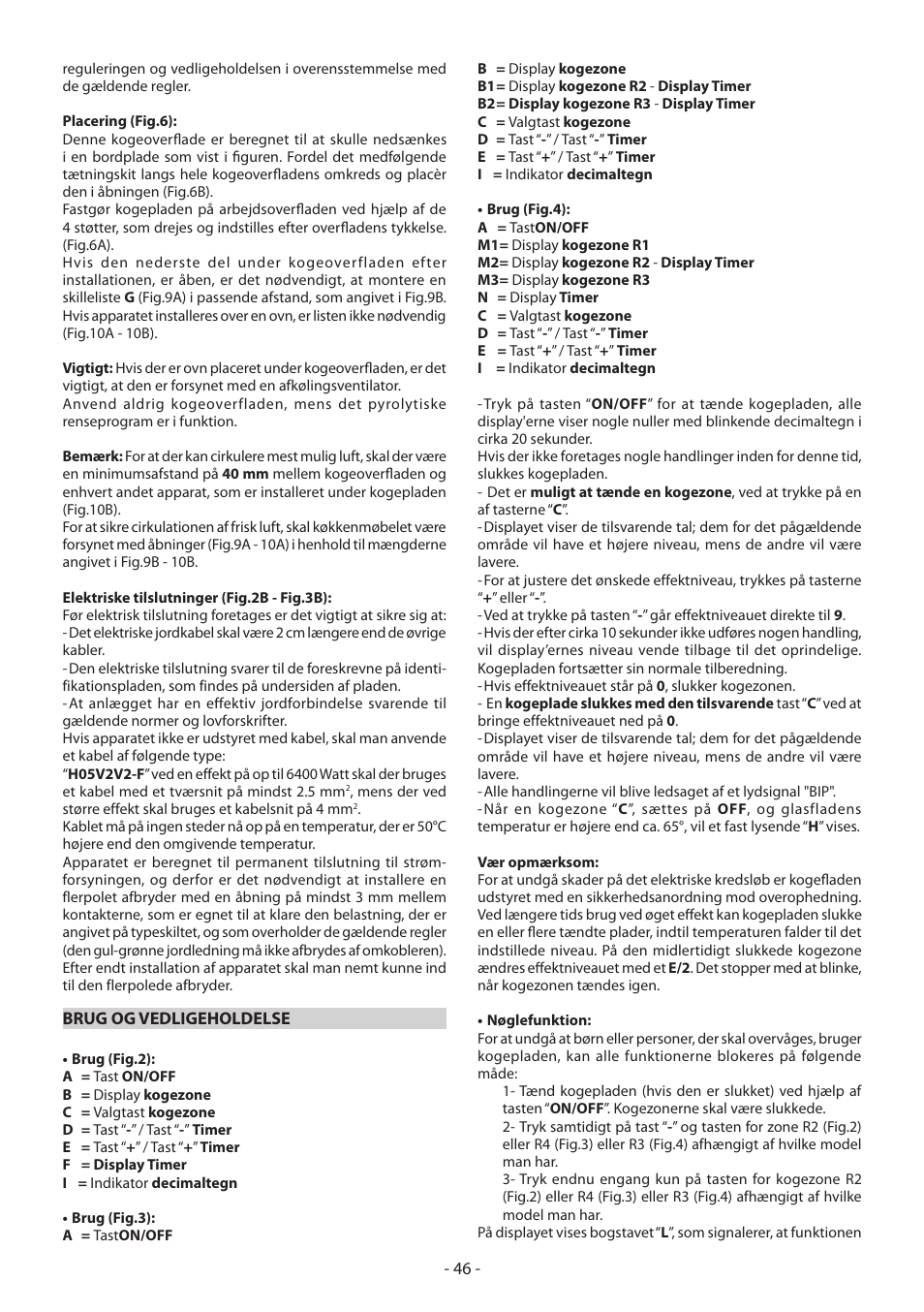KORTING HI3200B User Manual | Page 46 / 72