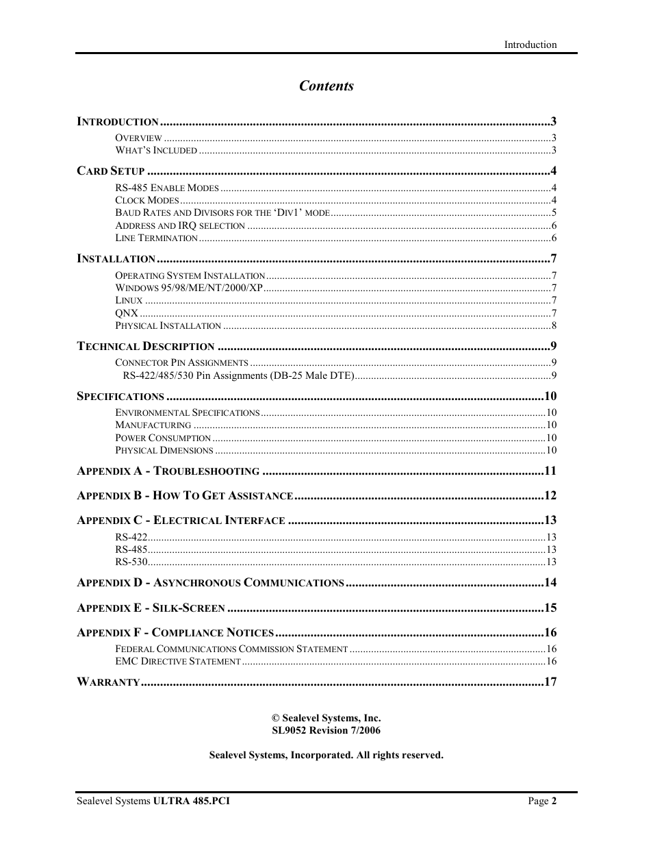 Impulse 7105 User Manual | Page 2 / 17