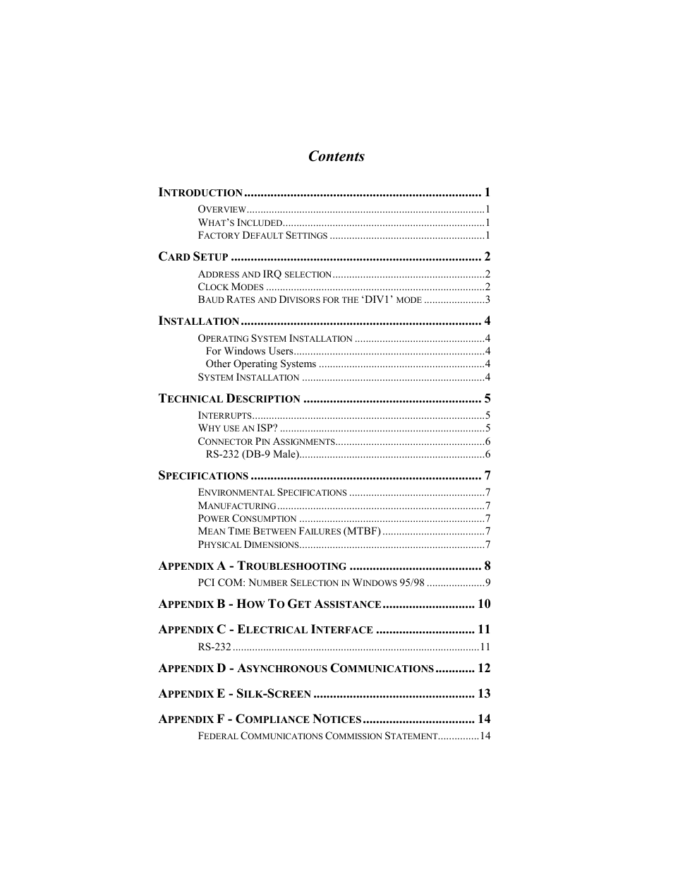 Impulse 7202 User Manual | Page 2 / 19