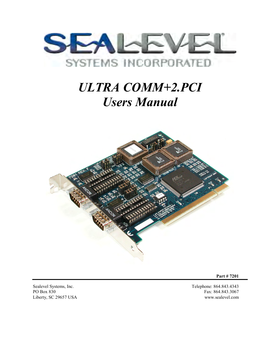 Impulse 7201 User Manual | 23 pages