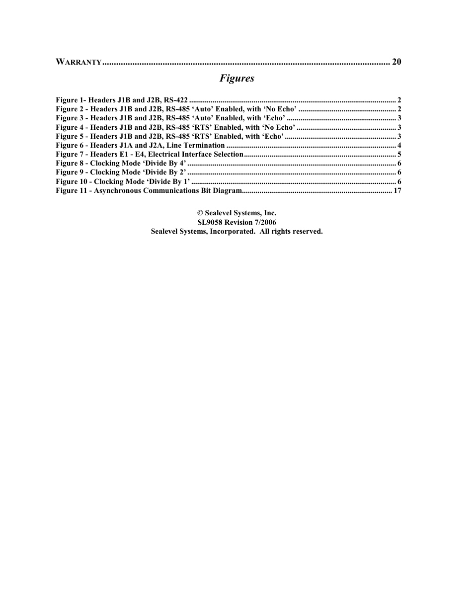 Figures | Impulse 7201 User Manual | Page 3 / 23