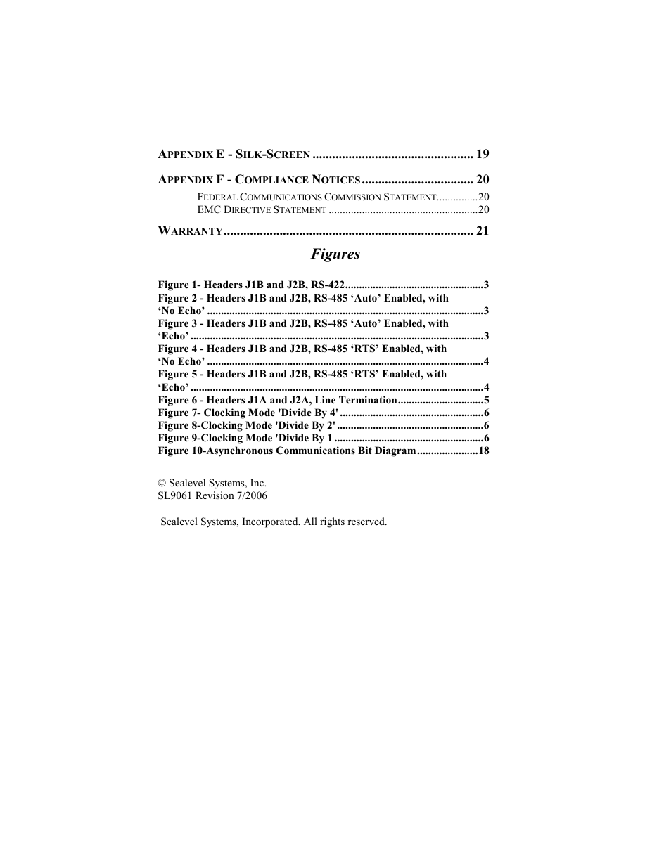 Figures | Impulse 7204 User Manual | Page 3 / 24