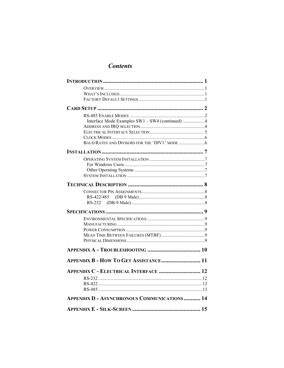 Impulse 7404 User Manual | Page 2 / 20