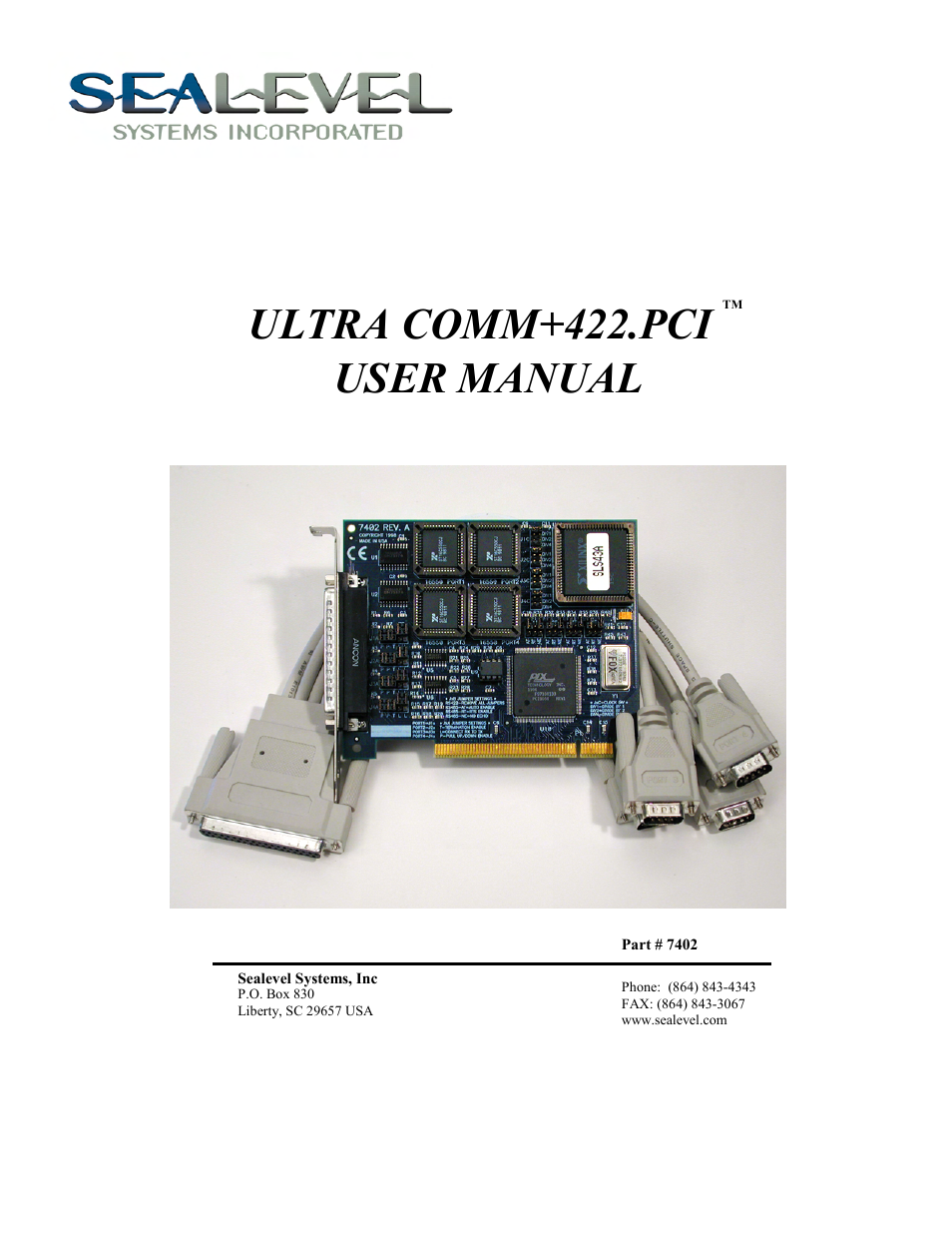 Impulse 7402 User Manual | 24 pages