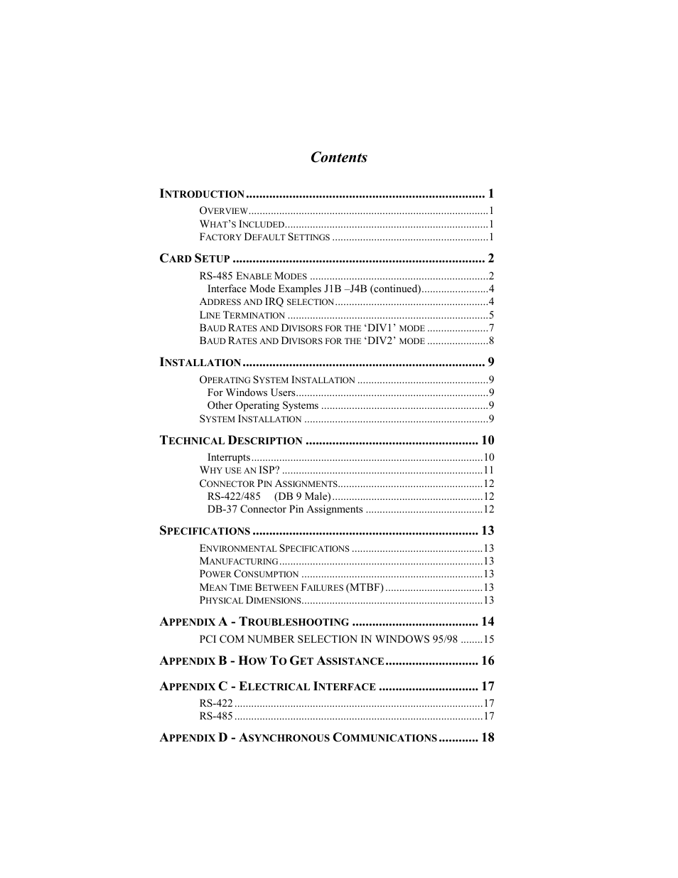 Impulse 7402 User Manual | Page 2 / 24