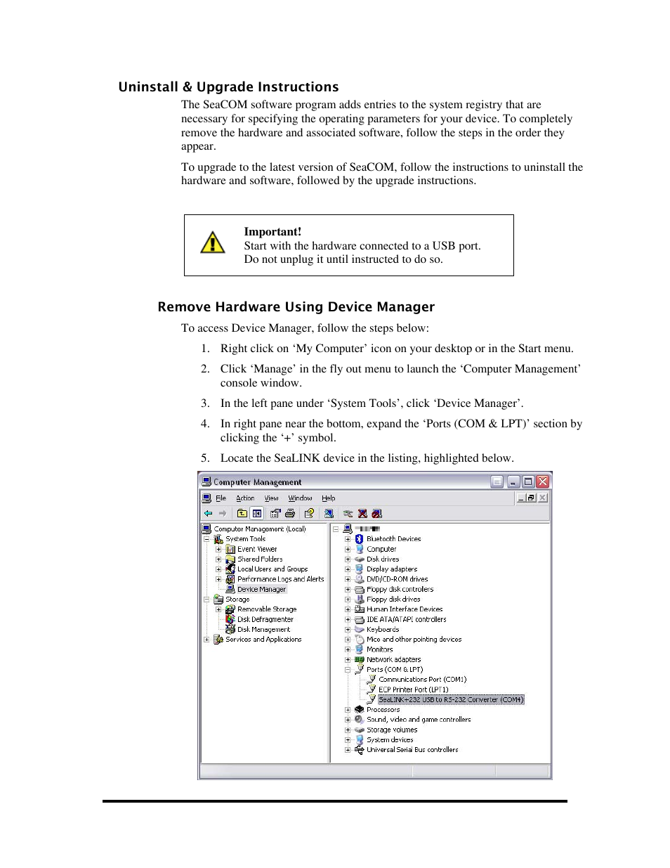 Uninstall & upgrade instructions, Ninstall, Pgrade | Nstructions | Impulse 2105R User Manual | Page 13 / 27