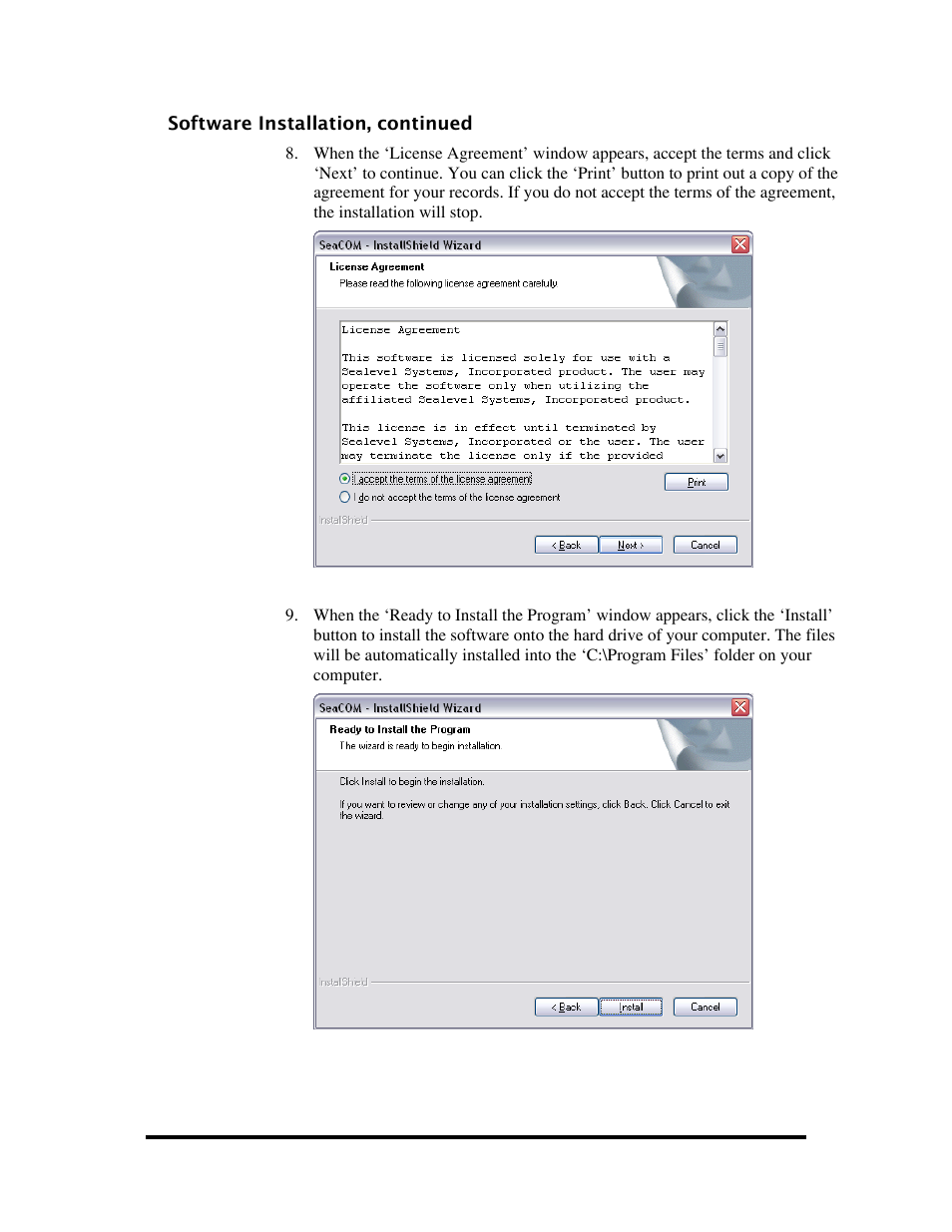 Impulse 2105R User Manual | Page 6 / 27