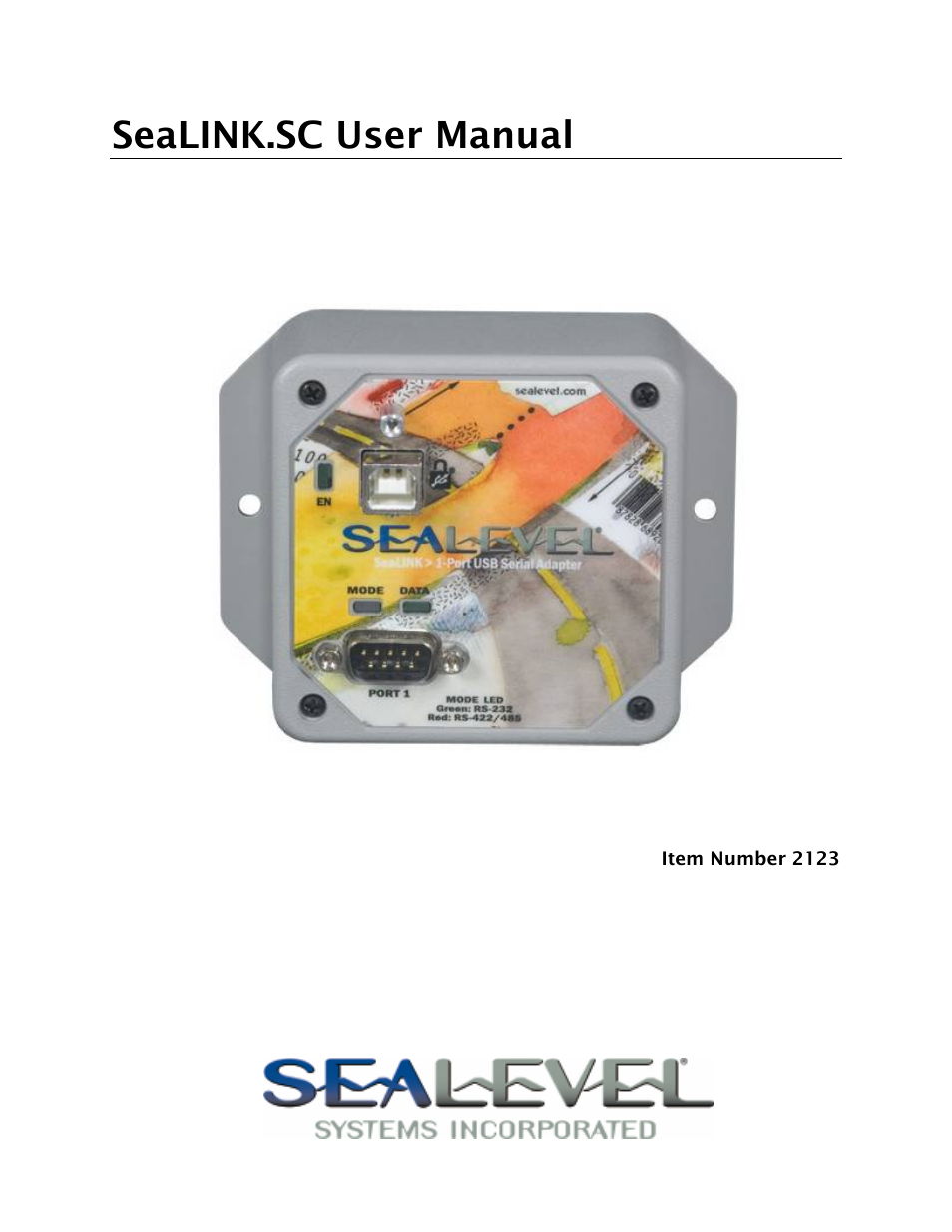 Impulse 2123 User Manual | 25 pages