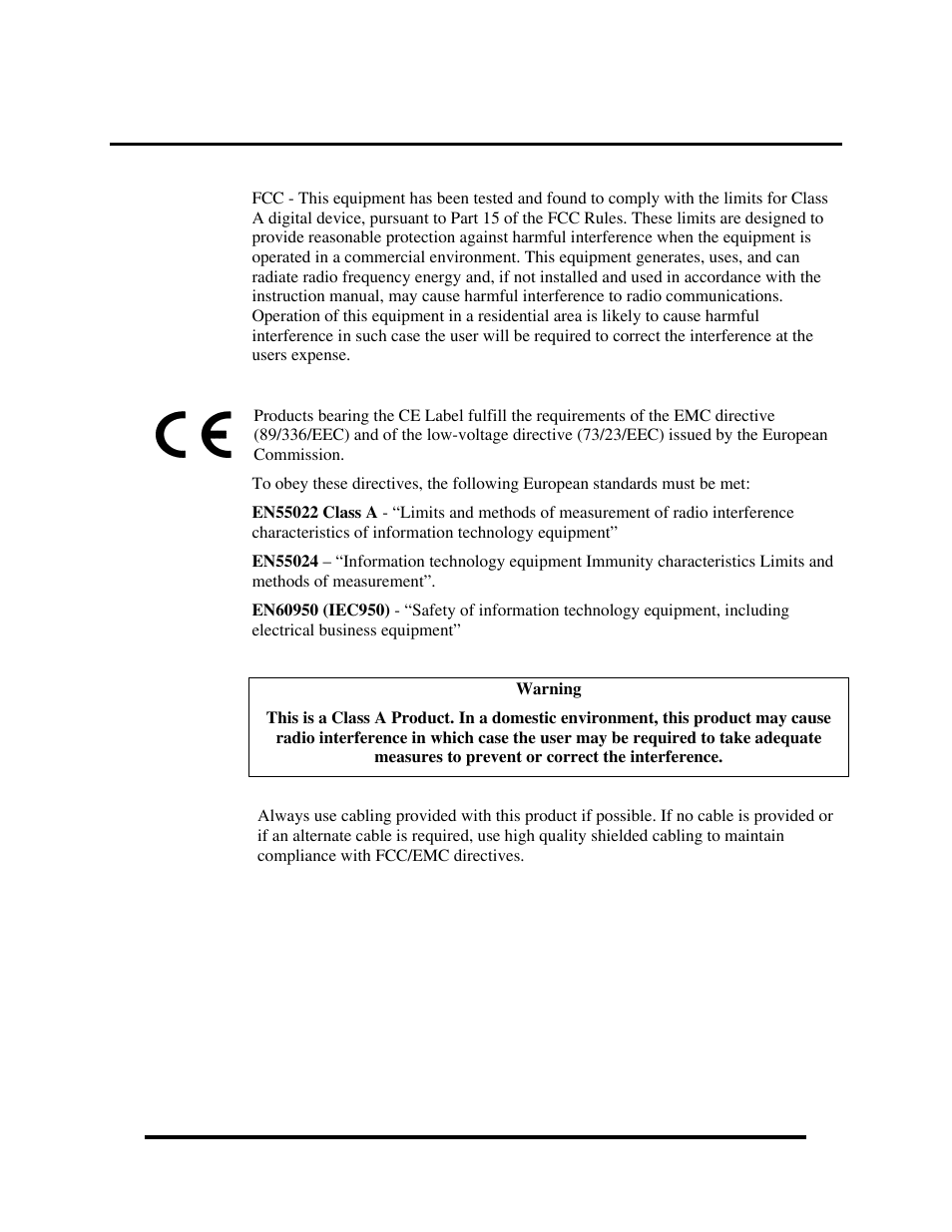 Appendix f - compliance notices | Impulse 2404 User Manual | Page 16 / 17