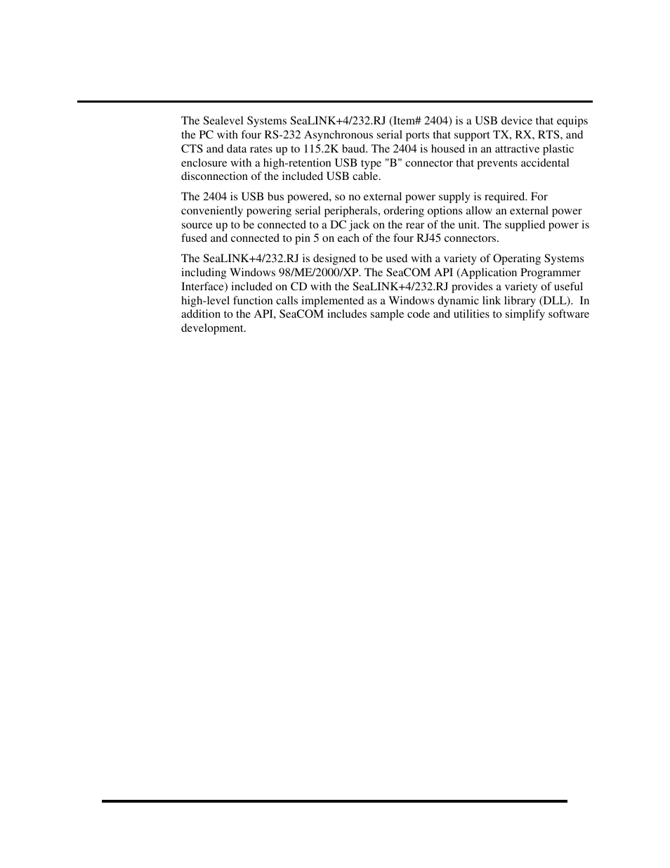 Introduction | Impulse 2404 User Manual | Page 3 / 17