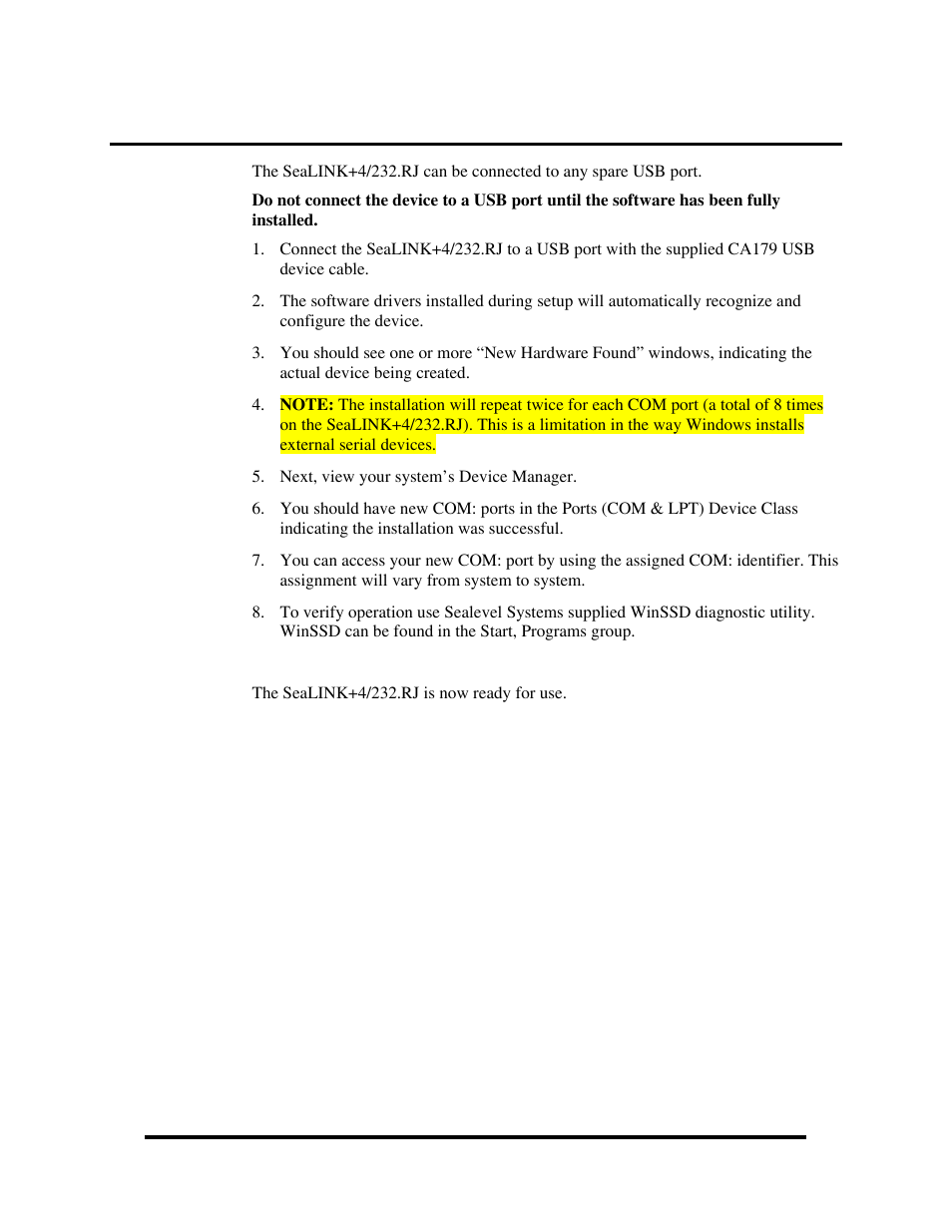Physical installation | Impulse 2404 User Manual | Page 7 / 17