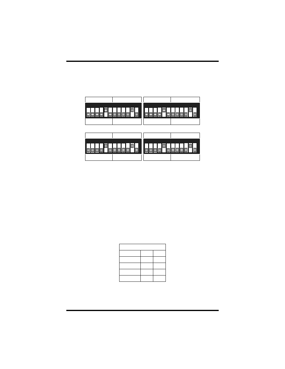 Mode select configuration | Impulse 2801 User Manual | Page 8 / 18