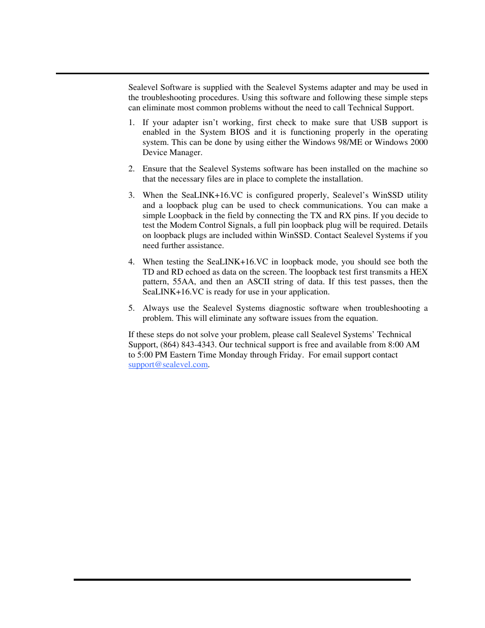 Appendix a - troubleshooting | Impulse 2167 User Manual | Page 10 / 16